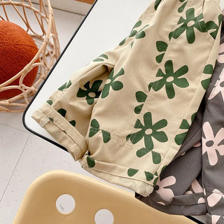 Retro Flower Loose Pants - RYAN AND REMI