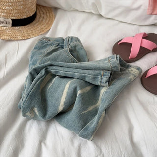 Denim Wide Leg Pants - RYAN AND REMI