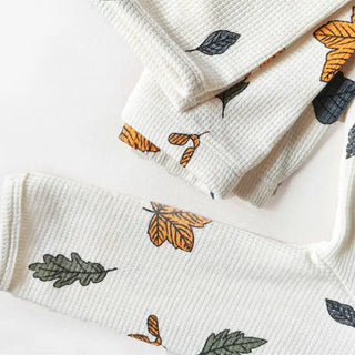 Waffle Cotton Pajama Set - RYAN AND REMI