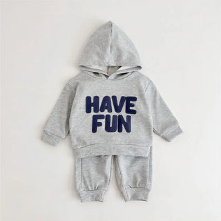 Have Fun Hooded Jogger Set - RYAN AND REMI