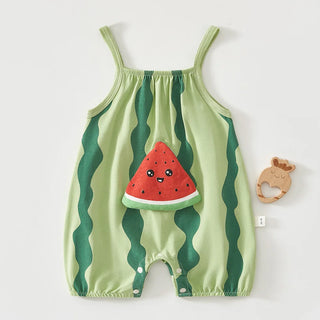 Newborn Fruit Patch Romper - RYAN AND REMI