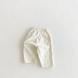 Elastic Waist Casual Pants - RYAN AND REMI