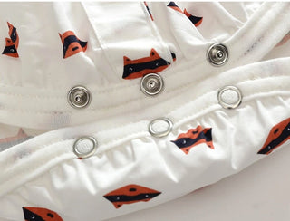 Fox Print Long Sleeve Shirt, Vest and Pants Bowtie Set - RYAN AND REMI