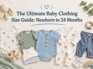 The Ultimate Baby Clothing Size Guide: Newborn to 24 Months