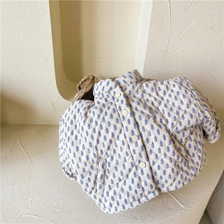 Printed Padded Quilted Jacket - RYAN AND REMI