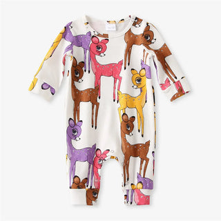 Printed Pajama Jumpsuit - RYAN AND REMI