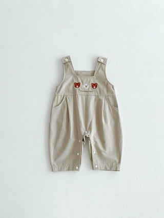 Stripe Top Jumpsuit Overalls - RYAN AND REMI