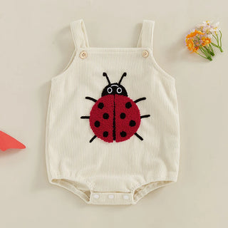 Cute Embroidered Bodysuit Romper