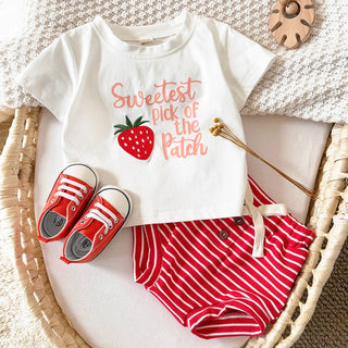 Striped Shorts Fruit Set - RYAN AND REMI