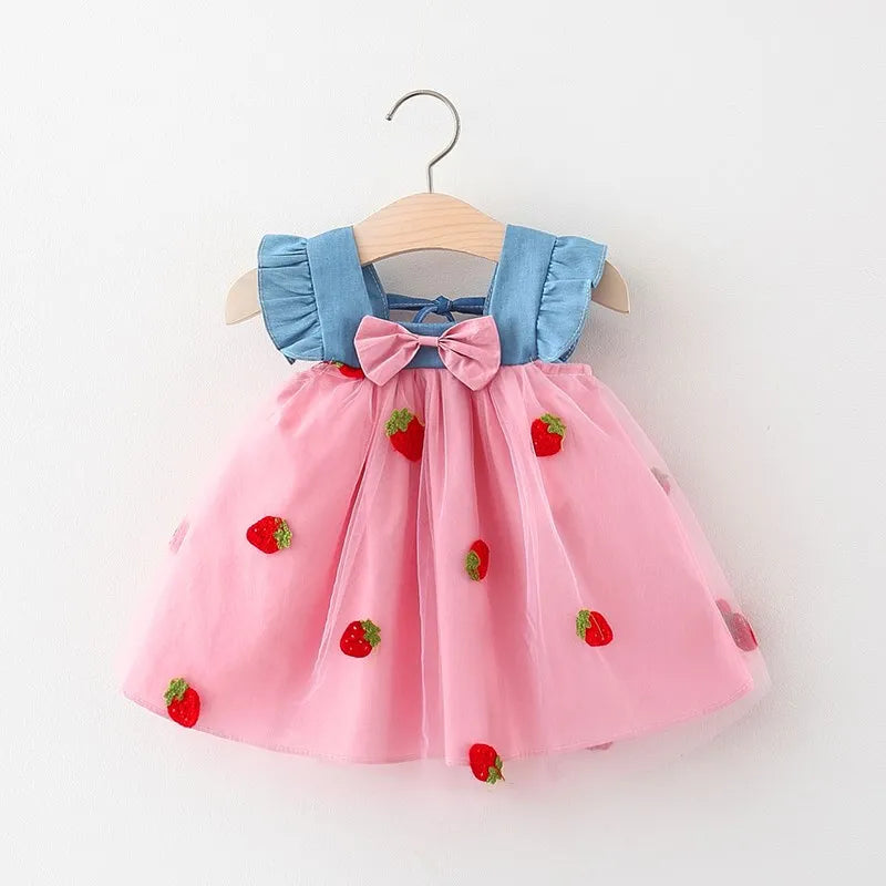 strawberry mesh dress wearing strawberries for the summer loving this @retrostage_official Pink 1950s Strawberry Mesh Swing Dress use my code PR10JANICE for a discount, darling! Link is in my bio @retrostage.fr