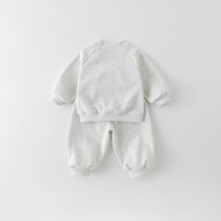 Rainbow Embroidery Jogger Set