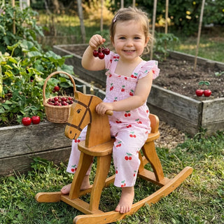 Sweet Strawberry Cherry Jumpsuit