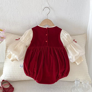 Newborn Christmas Fashion Rompers