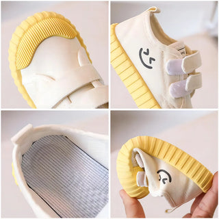 Children Casual Shoes Spring Autumn Kids Sneakers Canvas Shoes School Outwear Unisex Toddler Boys Girls Shoes Red, Blue, Yellow - RYAN AND REMI