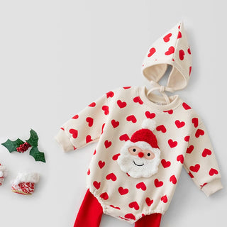 Santa Baby Stripe Outfit - RYAN AND REMI