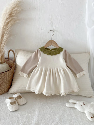Color Block Knitted Dress - RYAN AND REMI