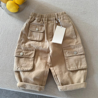 Wide Leg Cargo Pants - RYAN AND REMI