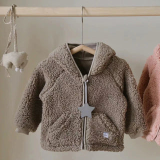 Plush Hooded Zip Jacket - RYAN AND REMI