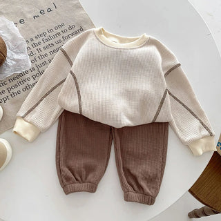 Waffle Casual Sporty Set