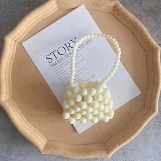 Pearl Acrylic Clutch Bag