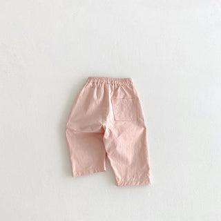 Elastic Waist Casual Pants - RYAN AND REMI