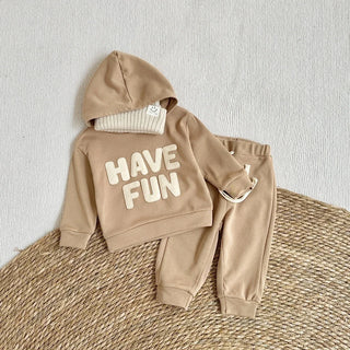 Have Fun Hooded Jogger Set
