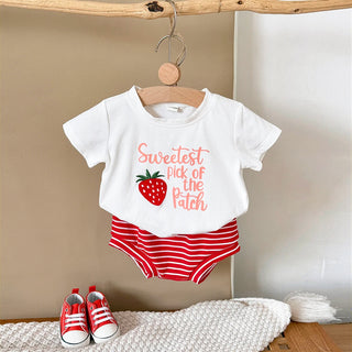 Striped Shorts Fruit Set - RYAN AND REMI