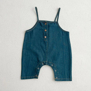Denim Romper Set - RYAN AND REMI