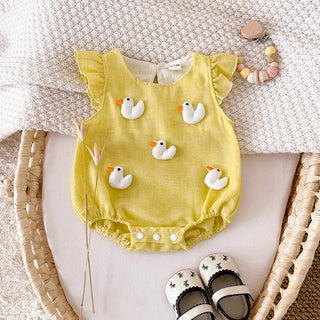3D Love Duck Romper - RYAN AND REMI