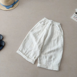 Bellbell 2026 Summer Kids Baby Boys Straight Pants Thin Solid Casual Children Girls Trousers 1-16Yrs Little Girls Lantern Pants - RYAN AND REMI