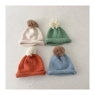 Knitted Color Mix Hat