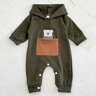 Bear Pocket Jumpsuit - RYAN AND REMI