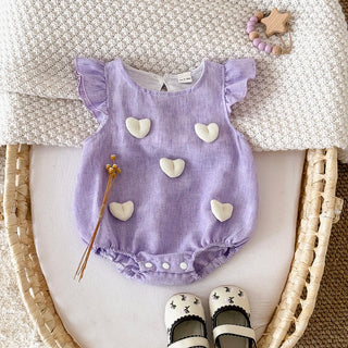 3D Love Duck Romper - RYAN AND REMI