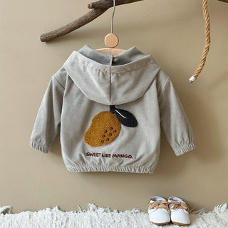 Hooded Button Jacket - RYAN AND REMI