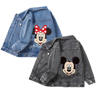Mickey Minnie Mouse Denim Jacket - RYAN AND REMI