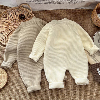 Animal Embroidered Knitted Jumpsuit - RYAN AND REMI
