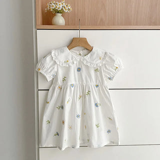 Floral Puff Sleeve Romper