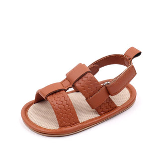Baby Shoes Summer Sandal Soft PU Casual Walking Shoes Newborn Toddler 0-91-8 Months Boys and Girls 2024 New Baby Fashion BBW4011 - RYAN AND REMI