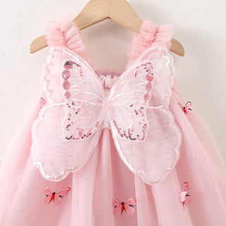 Butterfly Wing Sequin Dress - RYAN AND REMI