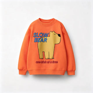Casual Round Neck Pullovers Sweater