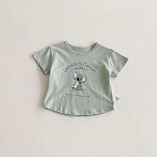 Cartoon Animal Boys T-Shirt