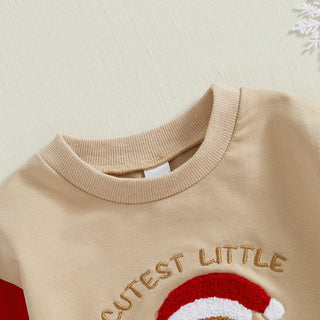 Gingerbread Embroidery Christmas Sweater