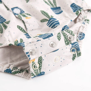 Sanlutoz Gentle Baby Boys Summer Short Sleeve Bodysuits Cute Pattern Infants Onesies Clothing - RYAN AND REMI