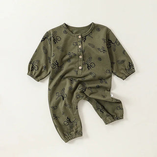 Newborn Zip Up Onesie - RYAN AND REMI