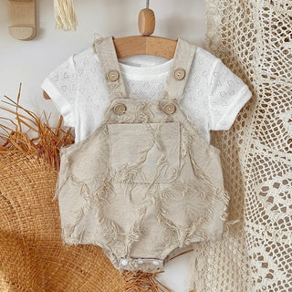 Boho Fringe Jumpsuit Set - RYAN AND REMI