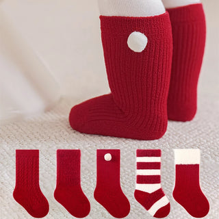 Thick Santa Baby Socks - RYAN AND REMI