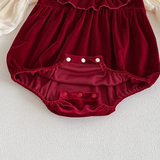 Newborn Christmas Fashion Rompers