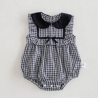 Sleeveless Square Top Romper - RYAN AND REMI