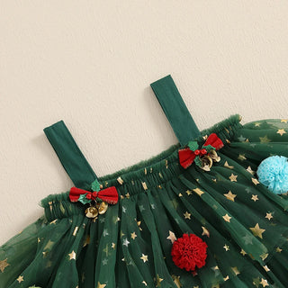 Christmas Layered Tulle Dress - RYAN AND REMI