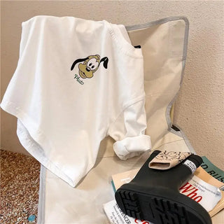 Cartoon Print Long Sleeve T-Shirt - RYAN AND REMI